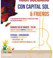 Rock solidarioa Capital Sol &amp; Friends-ekin