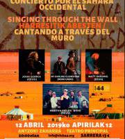 Mendebaldeko Sahararen aldeko kontzertua - Singing Through the wall