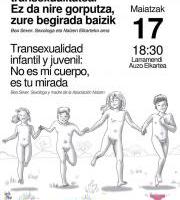 Hitzaldia: haur eta gazteen transexualitatea