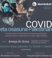 Elkarrizketa birtuala: “COVID eta osasuna Palestinan” / “COVID y salud en Palestina” (online)