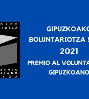 Gipuzkoako Boluntariotza Saria 2021