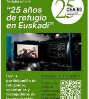 CEAR Euskadi 25 Urte - Solasaldi birtuala