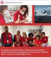 Salvamento Maritimo Humanitario - Klinikarako langileak behar dira.