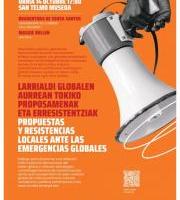 Elkarrizketa: Propuestas y resistencias locales ante las emergencias globales