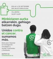Contra el cancer Gipuzkoa:  Diru-bilketa