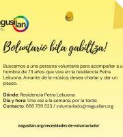 Nagusilan: Boluntario Bila Gabiltza