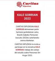 CARITAS - KALE GORRIAN 2022