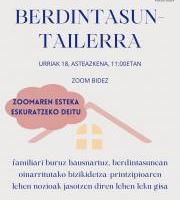 BERDINTASUN TAILERRA / TALLER DE IGUALDAD