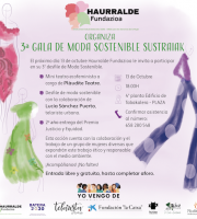 3ª Gala de Moda Sostenible - SUSTRAIAK