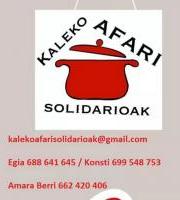 Kaleko Afari Solidarioak Boluntarioak Behar Ditu