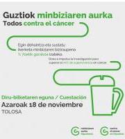 Contra el cancer Gipuzkoa - DIRU-BILKETA