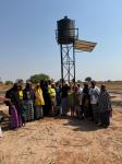 Visita a pozo de agua en Busura