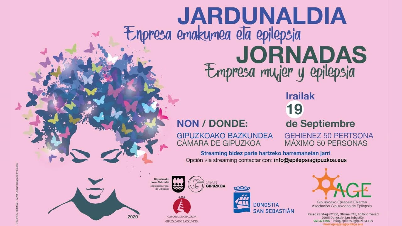 Jardunaldia Enpresa emakumea eta epilepsia / Jornadas Empresa mujer y epilepsia (EDITADO)
